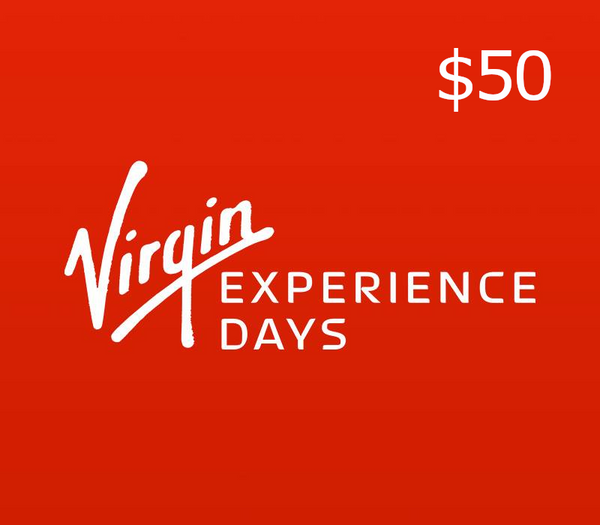 Virgin Experience Days $50 Gift Card