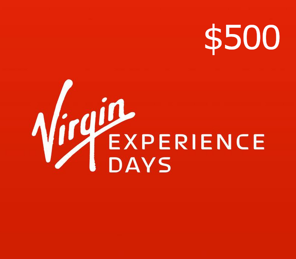 Virgin Experience Days $500 Gift Card