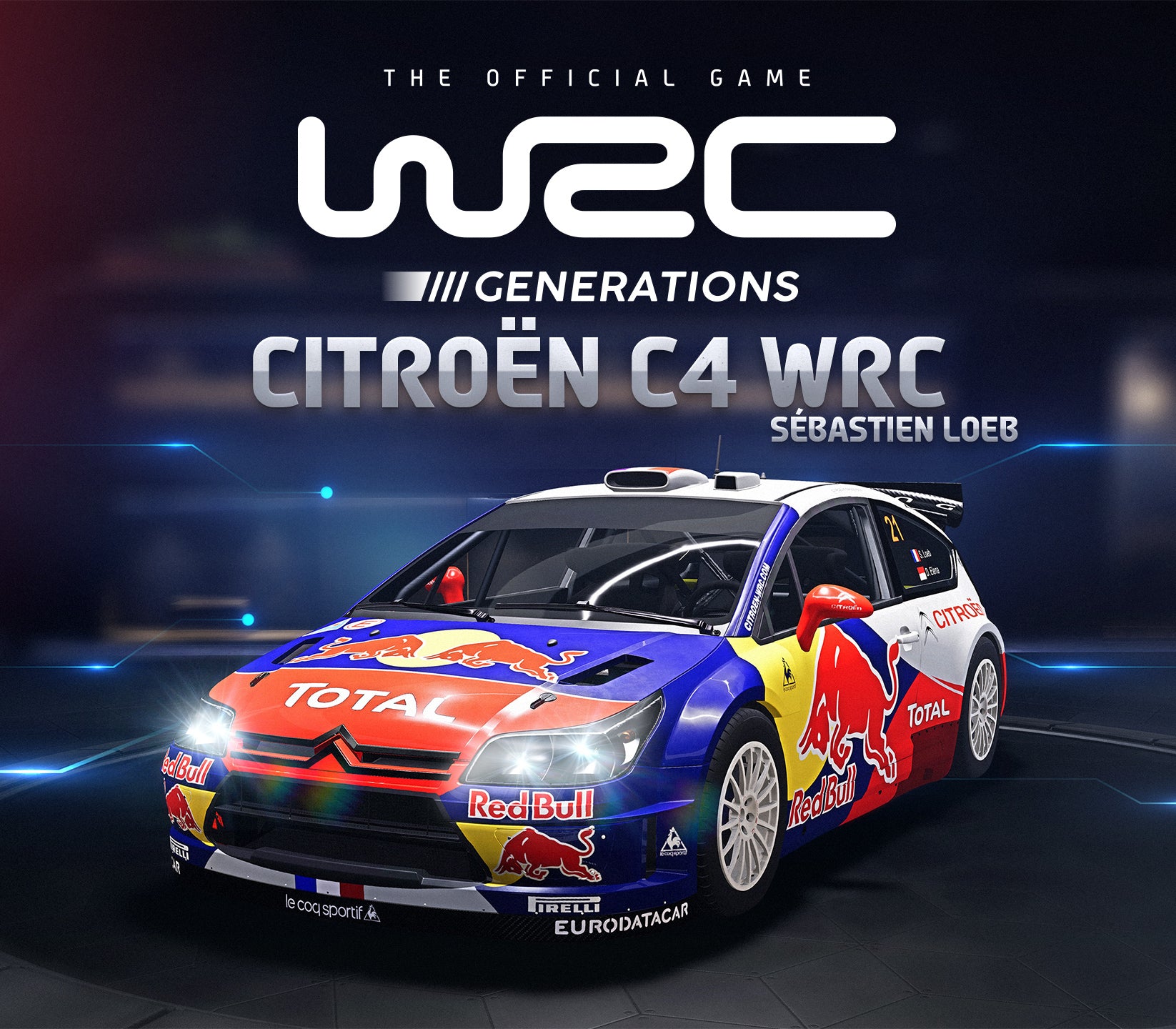 WRC Generations - Citroën C4 WRC 2010 DLC