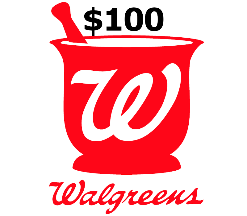 Walgreens USD 100 Gift Card
