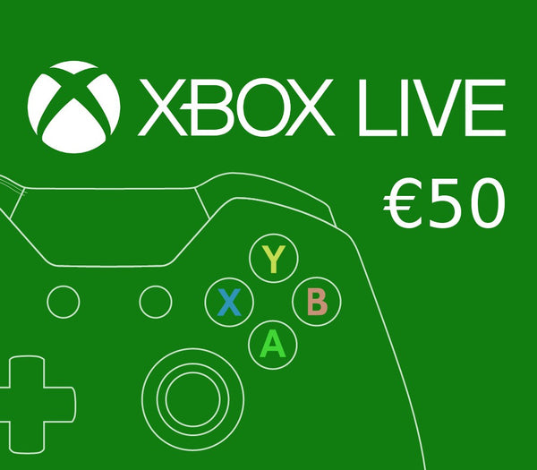 XBOX Live €50 Prepaid Card IT