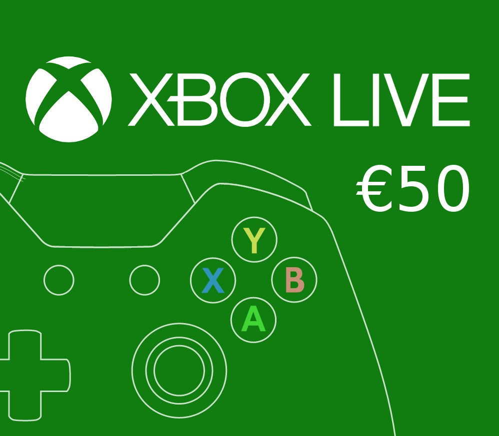 XBOX Live €50 Prepaid Card IT
