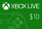 XBOX Live $10 Prepaid Card