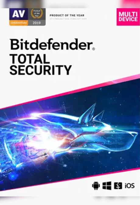 Bitdefender Total Security (5 Devices, 2 Years) - PC, Android, Mac, iOS - Key GLOBAL
