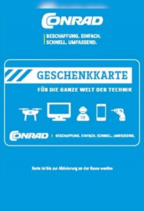 Conrad Gift Card 5 EUR  - Conrad Key  - GERMANY