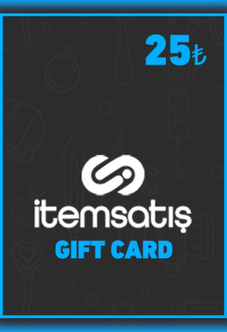 Itemsatis Gift Card 25 TRY - itemsatis Key - GLOBAL