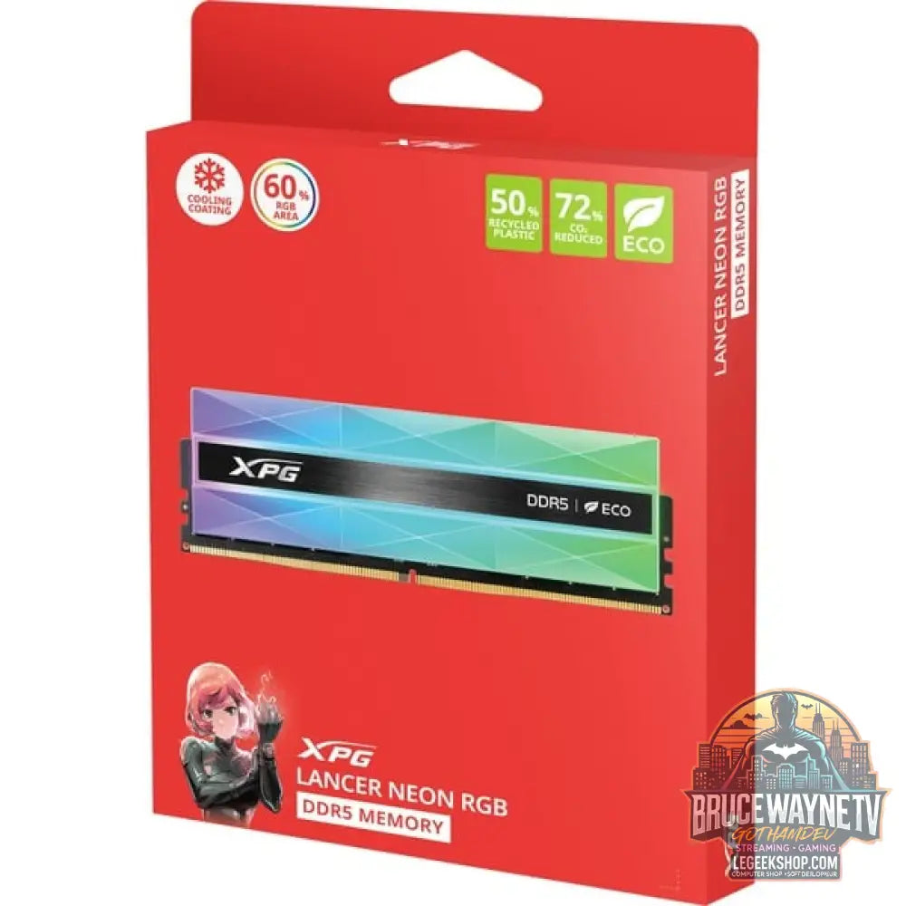 ADATA DIMM 32 GB DDR5-6000 (2x 16 GB) Dual-Kit, Arbeitsspeicher - ADATA - vue 2