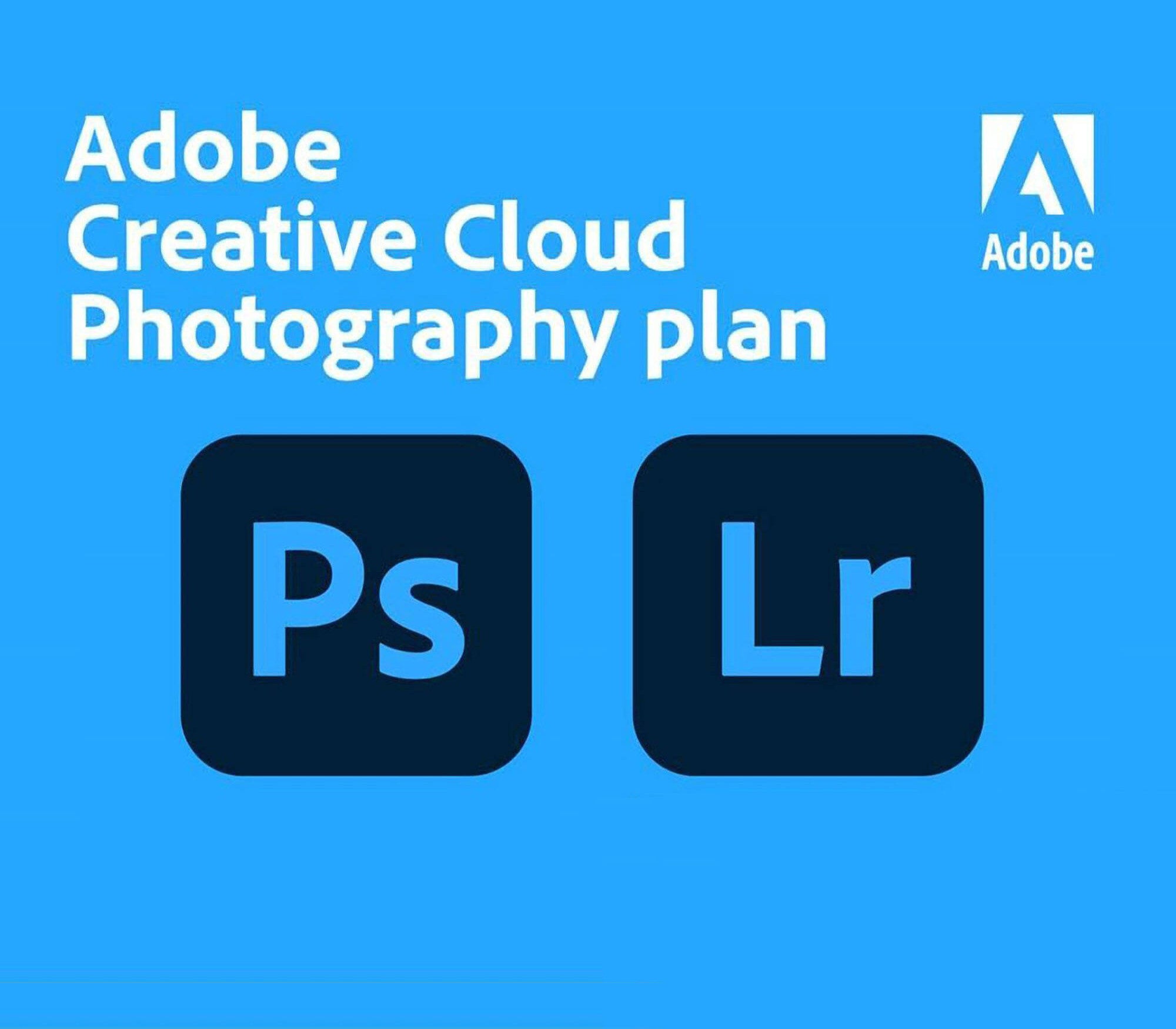 Adobe Creative Cloud Photography Plan - 1 Month Subscription