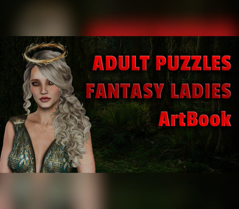 Adult Puzzles - Fantasy Ladies ArtBook