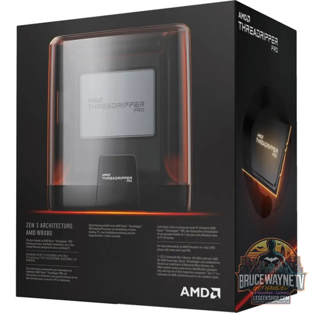 AMD Ryzen™ Threadripper PRO 5975WX, Prozessor (Boxed-Version) - AMD - vue 3