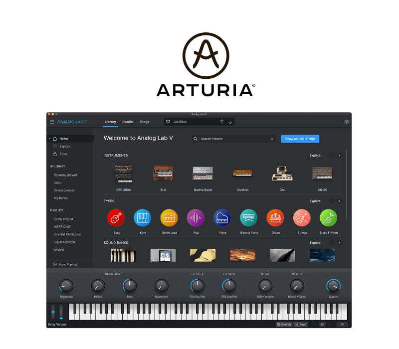 Arturia Analog Lab Intro PC/MAC