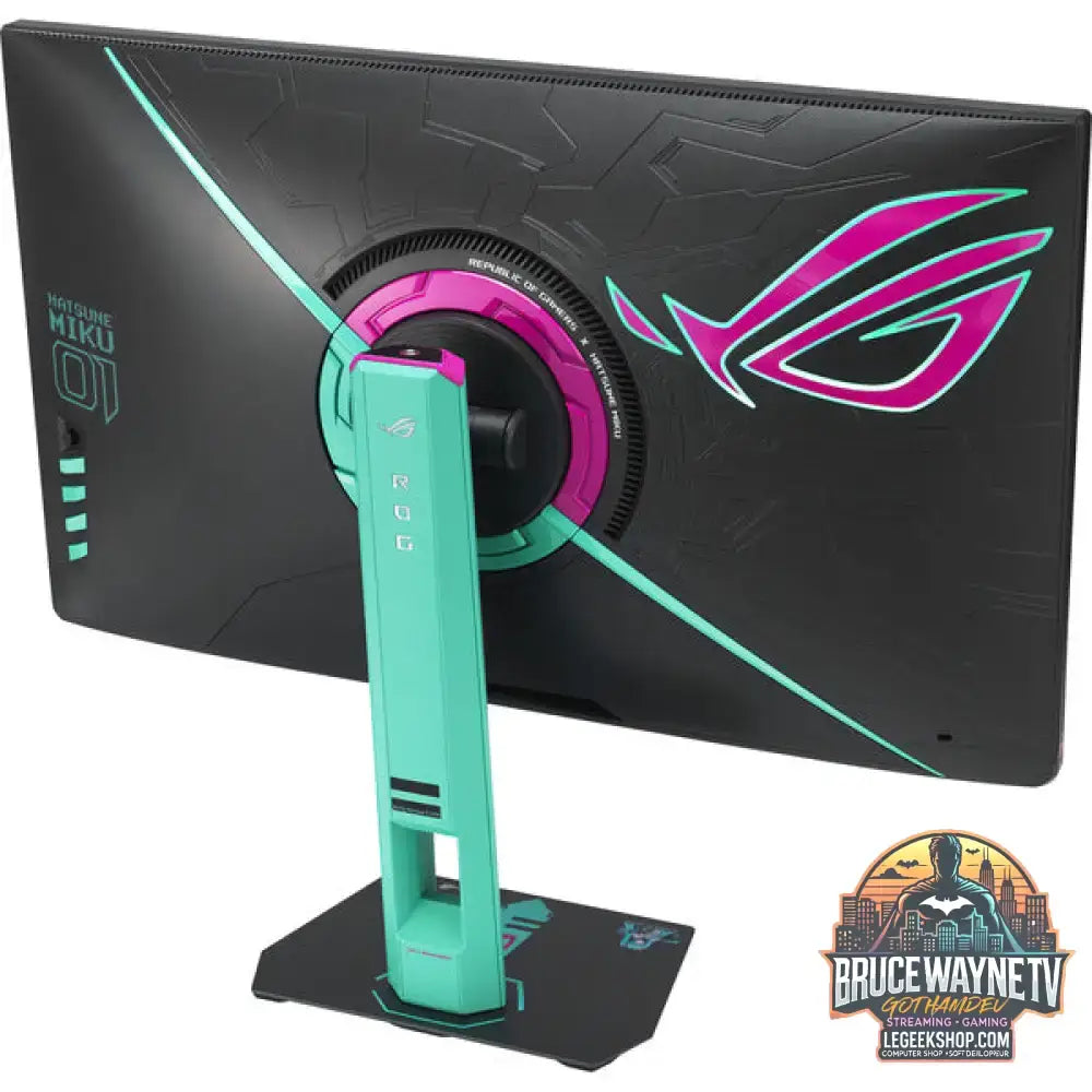 ASUS ROG Strix XG27ACMEG-G Hatsune Miku Edition 27" QHD/WQHD IPS 260 Hz - ASUS - vue 5