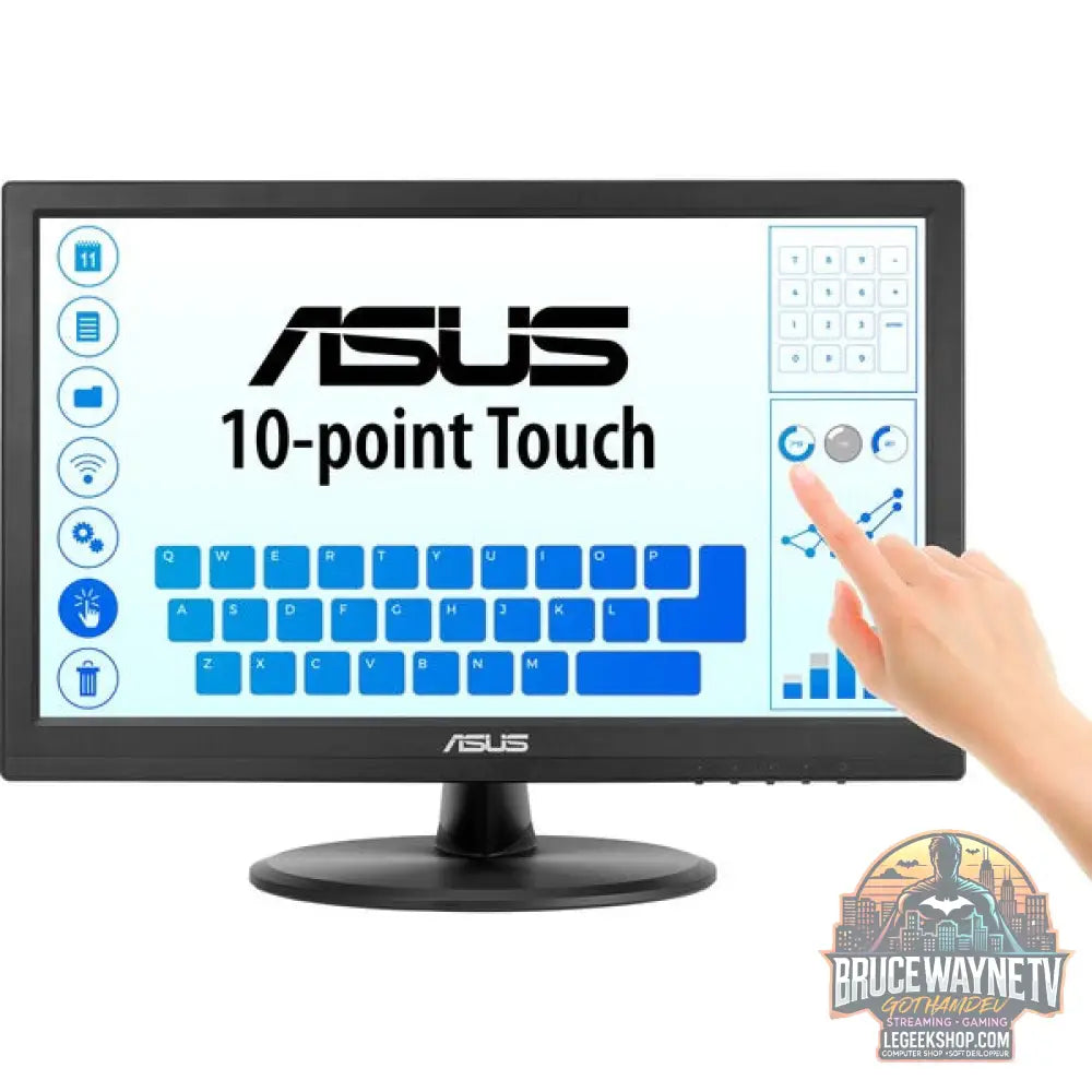 ASUS VT169HE Touch Monitor 15,6" Full HD IPS 60 Hz - ASUS - vue 3