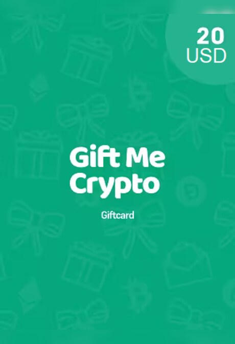 Gift Me Crypto Gift Card 20 USD - giftmecrypto Key - GLOBAL