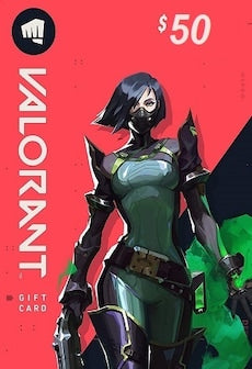 VALORANT Gift Card 50 USD - Riot Key - LATAM