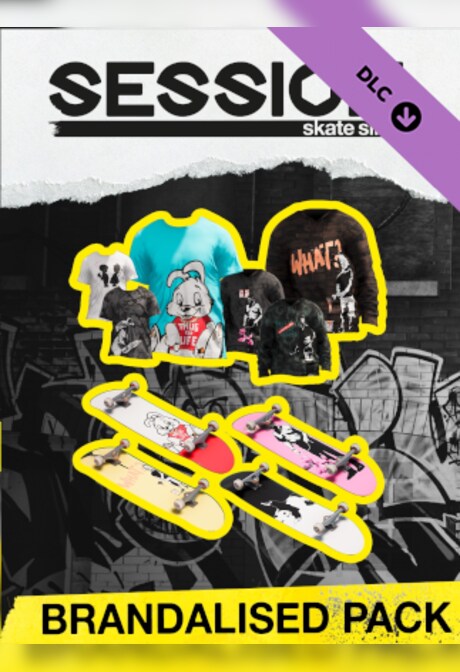Session: Skate Sim - Brandalised Pack (PC) - Steam Key - EUROPE