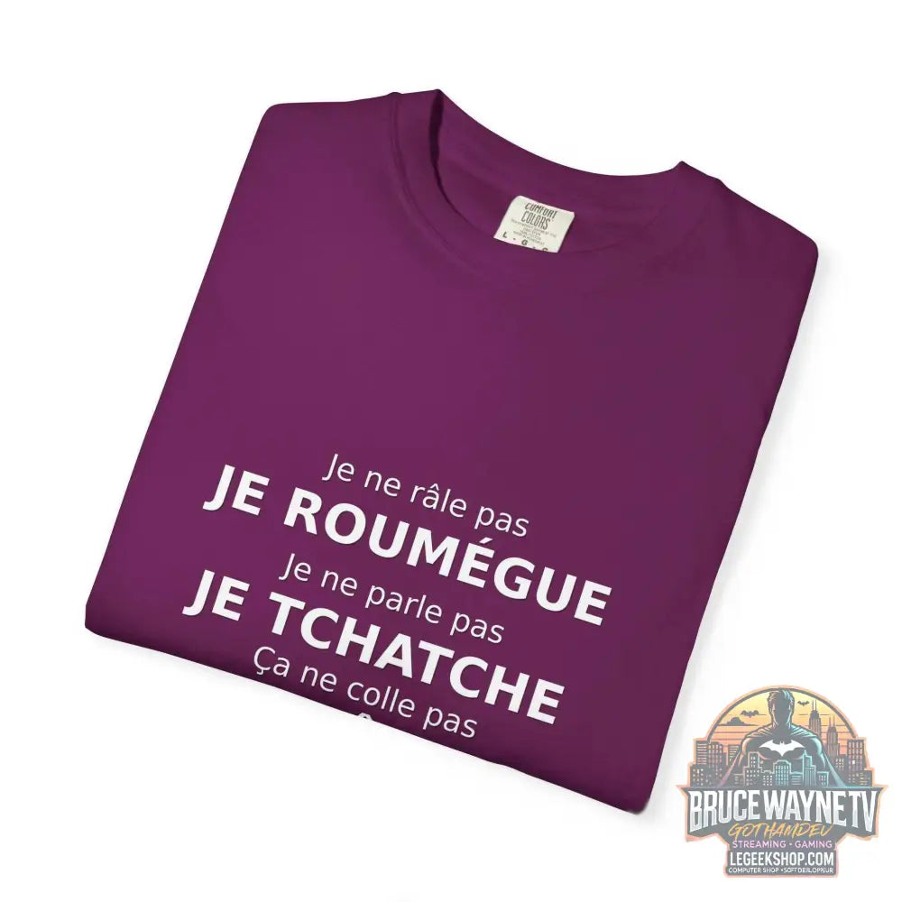 🎮 T-shirt Unisexe Citations Humoristiques Françaises 🎮 - Legeekshop