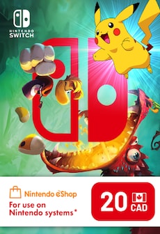 Nintendo eShop Card 20 CAD - Nintendo eShop Key - CANADA