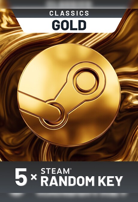 Random Gold 5 Keys - Steam Key - GLOBAL