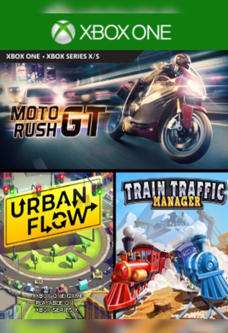 Moto Rush GT + Urban Flow + Train Traffic Manager (Xbox One) - Xbox Live Key - ARGENTINA