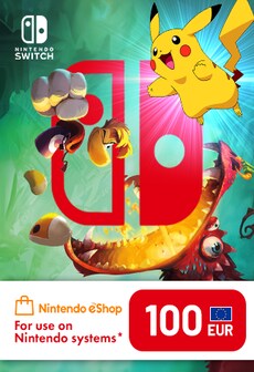 Nintendo eShop Card 100 EUR - Nintendo eShop Key - EUROPE