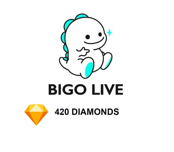 Bigo Live - 400 + 20 Bonus Diamonds