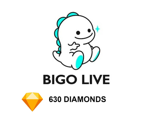 Bigo Live - 600 + 30 Bonus Diamonds