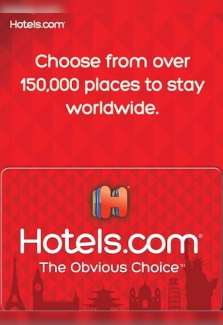 Hotels.com Gift Card 100 USD - Hotels.com Key - GLOBAL