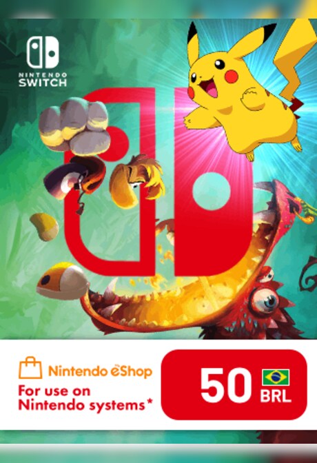 Nintendo eShop Card 50 BRL - Nintendo eShop Key - BRAZIL