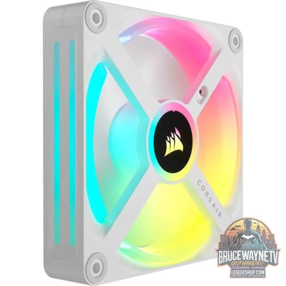 Corsair iCUE LINK QX120 RGB 120-mm-PWM-Lüfter, Gehäuselüfter - Corsair - vue 7
