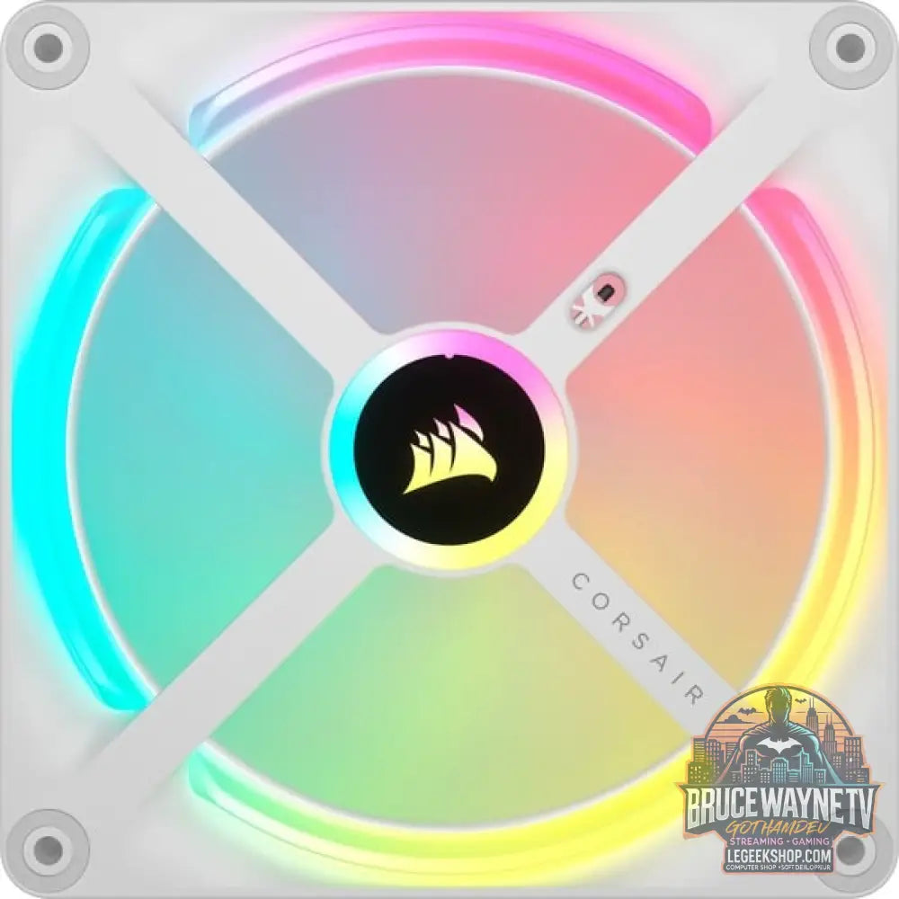 Corsair iCUE LINK QX140 RGB 140-mm-PWM-Lüfter, Gehäuselüfter - Corsair - vue 9