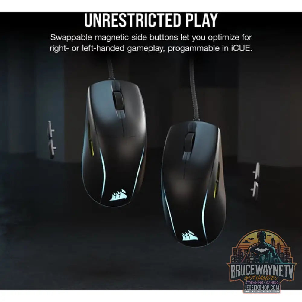 Corsair M75, souris gaming - vue 4