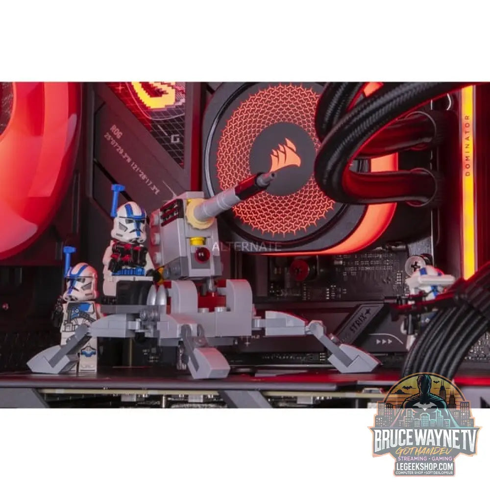 Custom PC Series • iCUE Red Madness Gaming-PC — vue 4