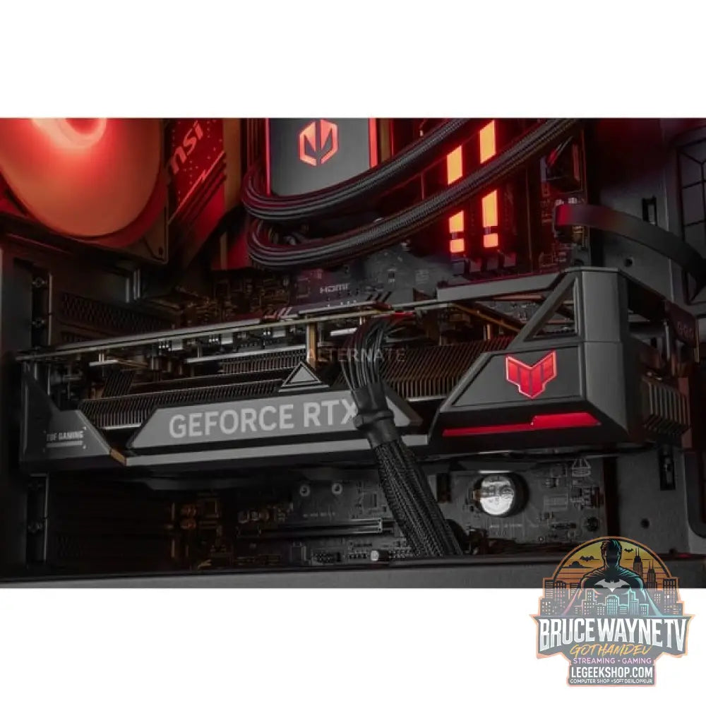 Custom PC Series • Red Hero Elements Gaming-PC — vue 6