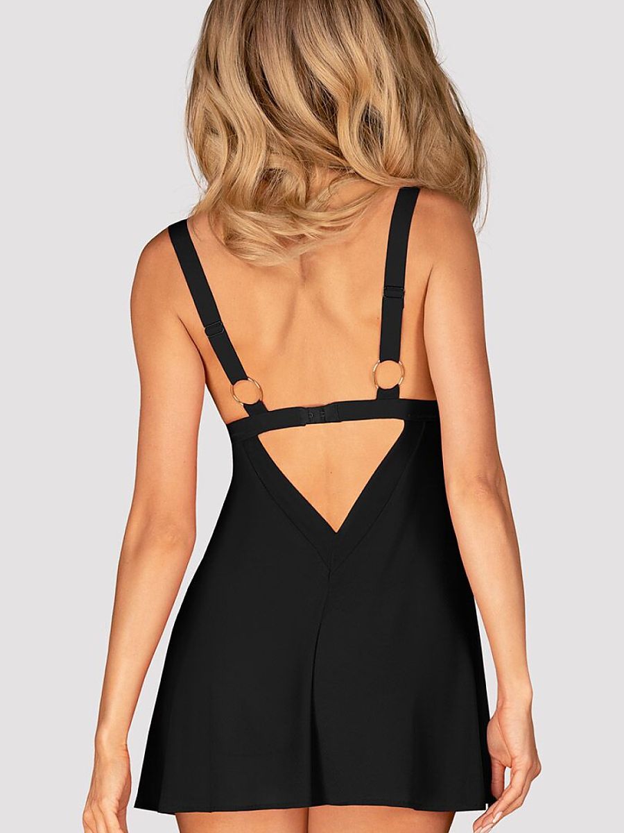 Ensemble lingerie femme Obsessive L Ensemble Sexy — noir