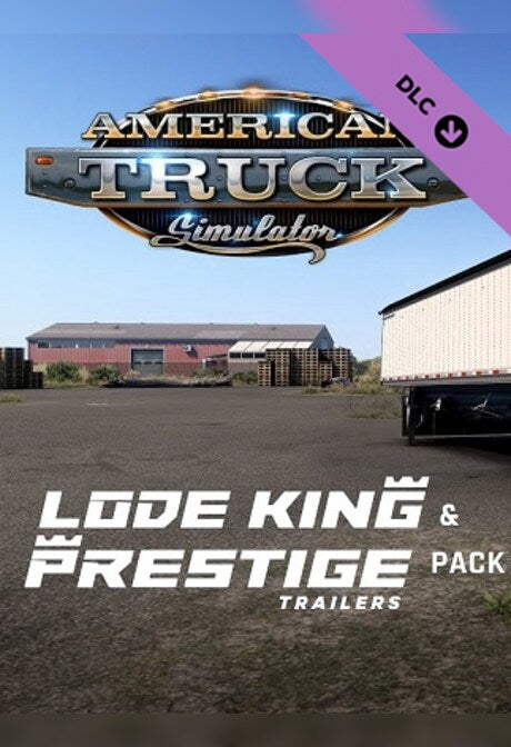 American Truck Simulator - Lode King & Prestige Trailers Pack (PC) - Steam Gift - GLOBAL