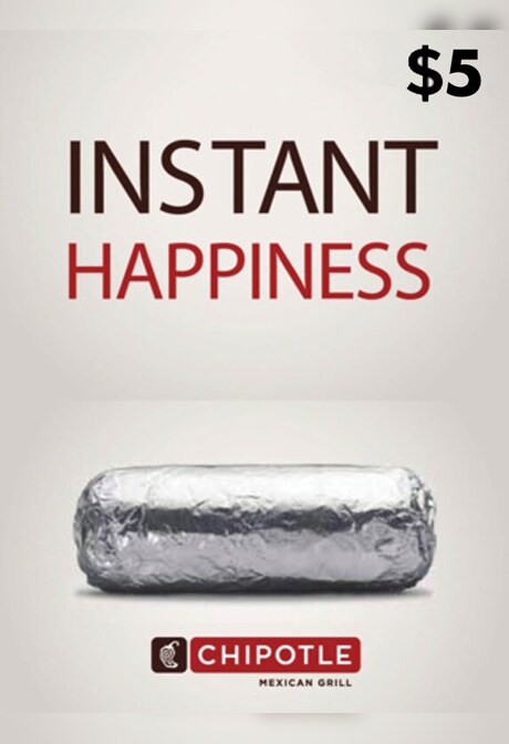 Chipotle Gift Card 5 USD - Key - UNITED STATES