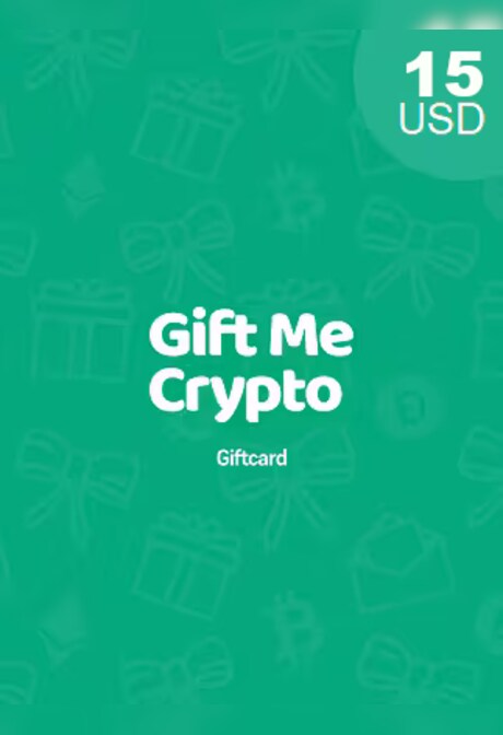 Gift Me Crypto Gift Card 15 USD - giftmecrypto Key - GLOBAL
