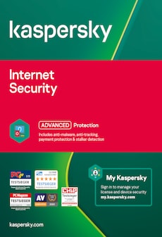 Kaspersky Internet Security 2021 (5 Devices, 2 Years) - Kaspersky Key - EUROPE