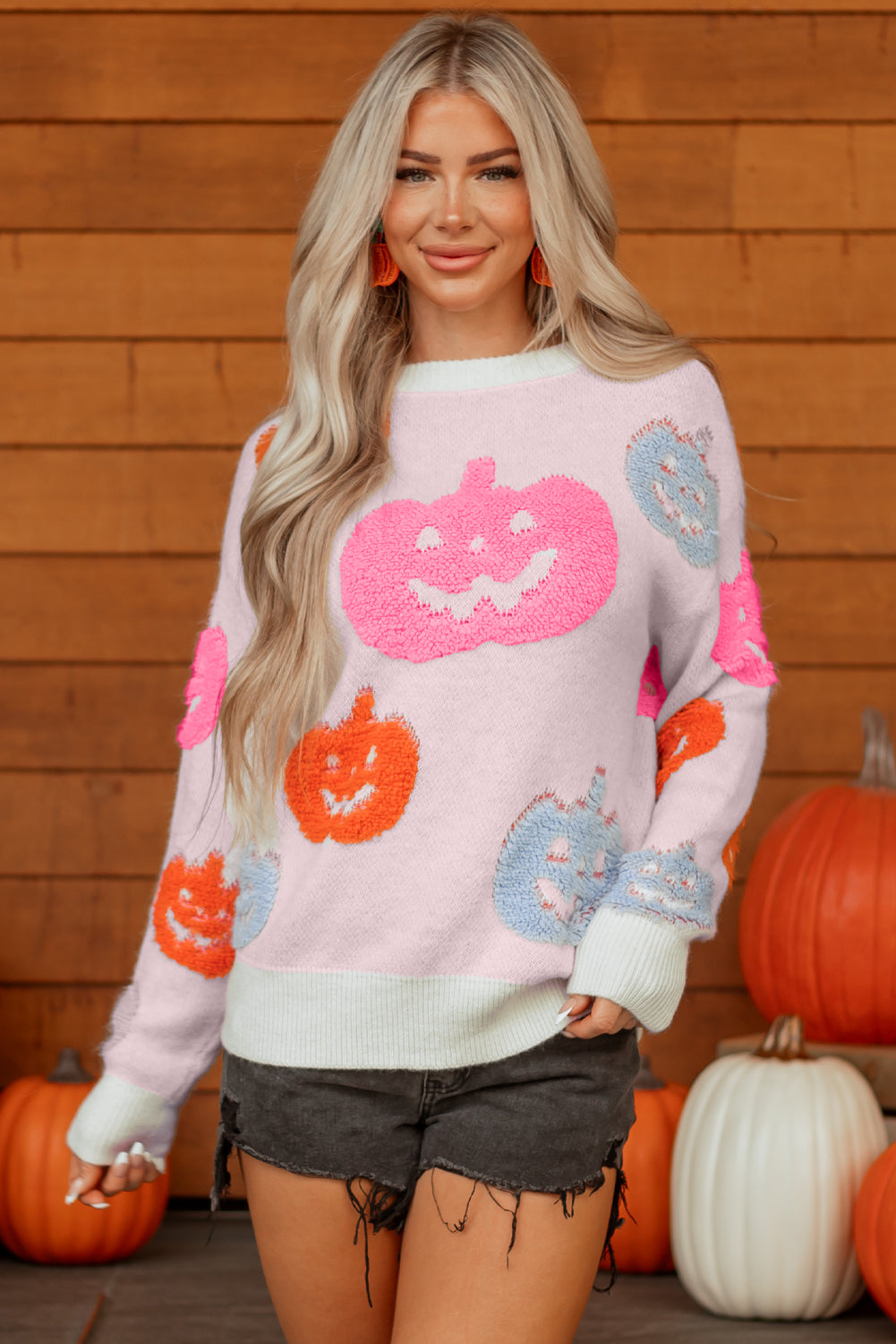 Pull femme — beige