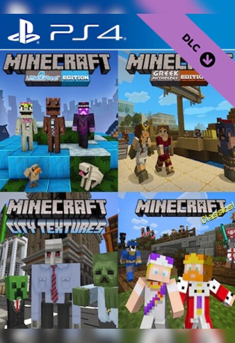 Minecraft Starter Collection Upgrade (PS4) - PSN Key - EUROPE