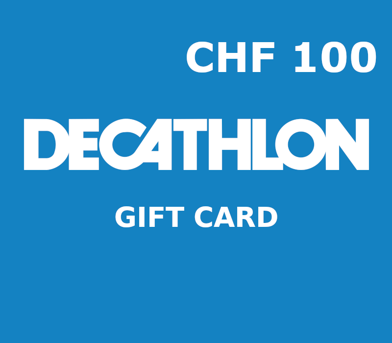 Decathlon 100 CHF Gift Card CH