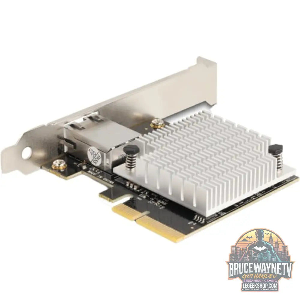 DeLOCK PCI Express x4 carte réseau 10 Gigabit LAN 1 x RJ45 AQC107S, adaptateur réseau - DeLOCK - vue 3