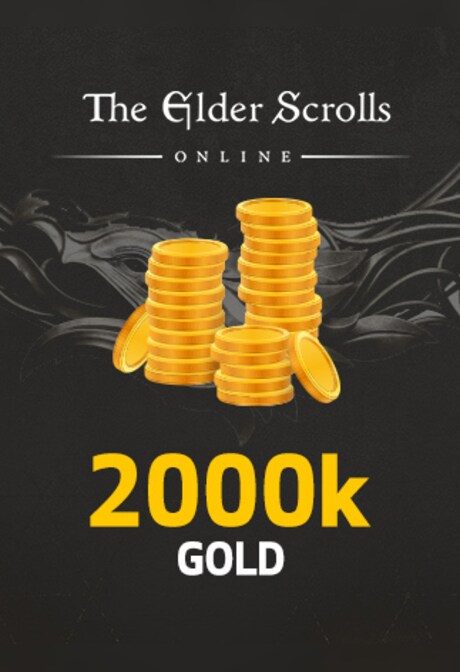 The Elder Scrolls Online Gold 2000k (PC, Mac) - EUROPE