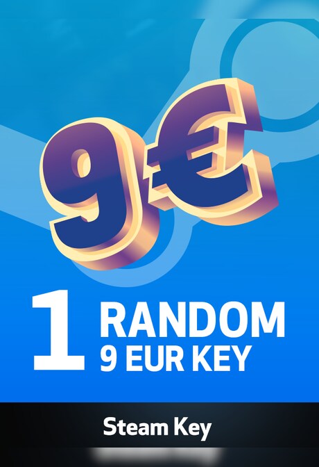 9 EUR Random 1 Key - Steam Key - GLOBAL