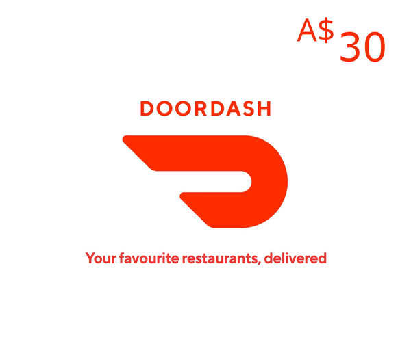 DoorDash A$30 Gift Card AU