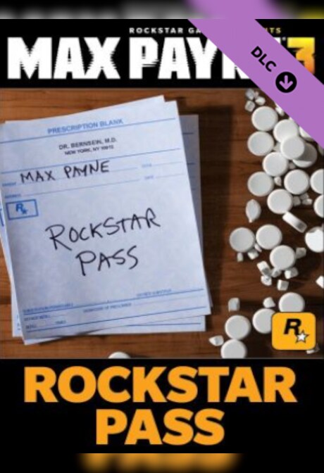 Max Payne 3 - Rockstar Pass (PC) - Steam Key - GLOBAL