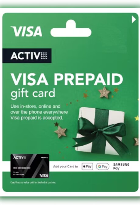 Activ Digital Visa 200 AUD - Activ Visa Key - AUSTRALIA