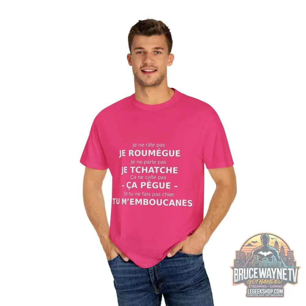 🎮 T-shirt Unisexe Citations Humoristiques Françaises 🎮 - Legeekshop