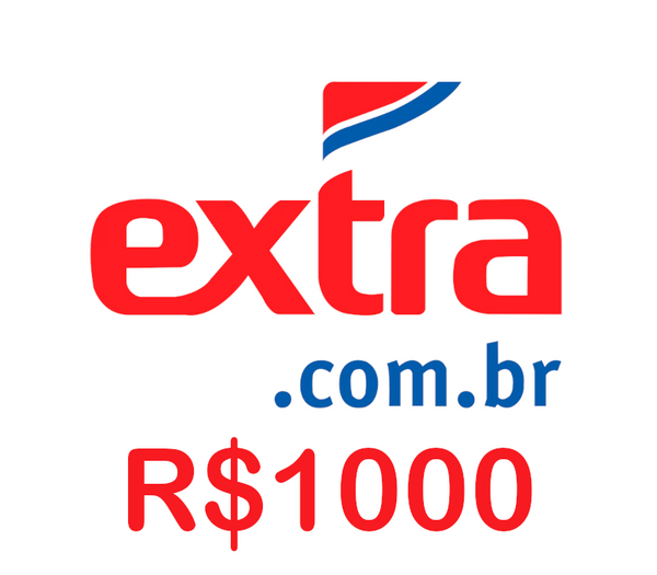 Extra.com 1000 BRL Gift Card BR